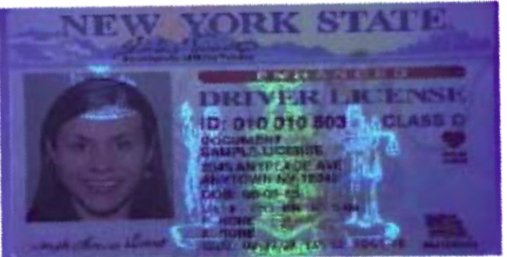 New jersey state id hologram for sale 2017