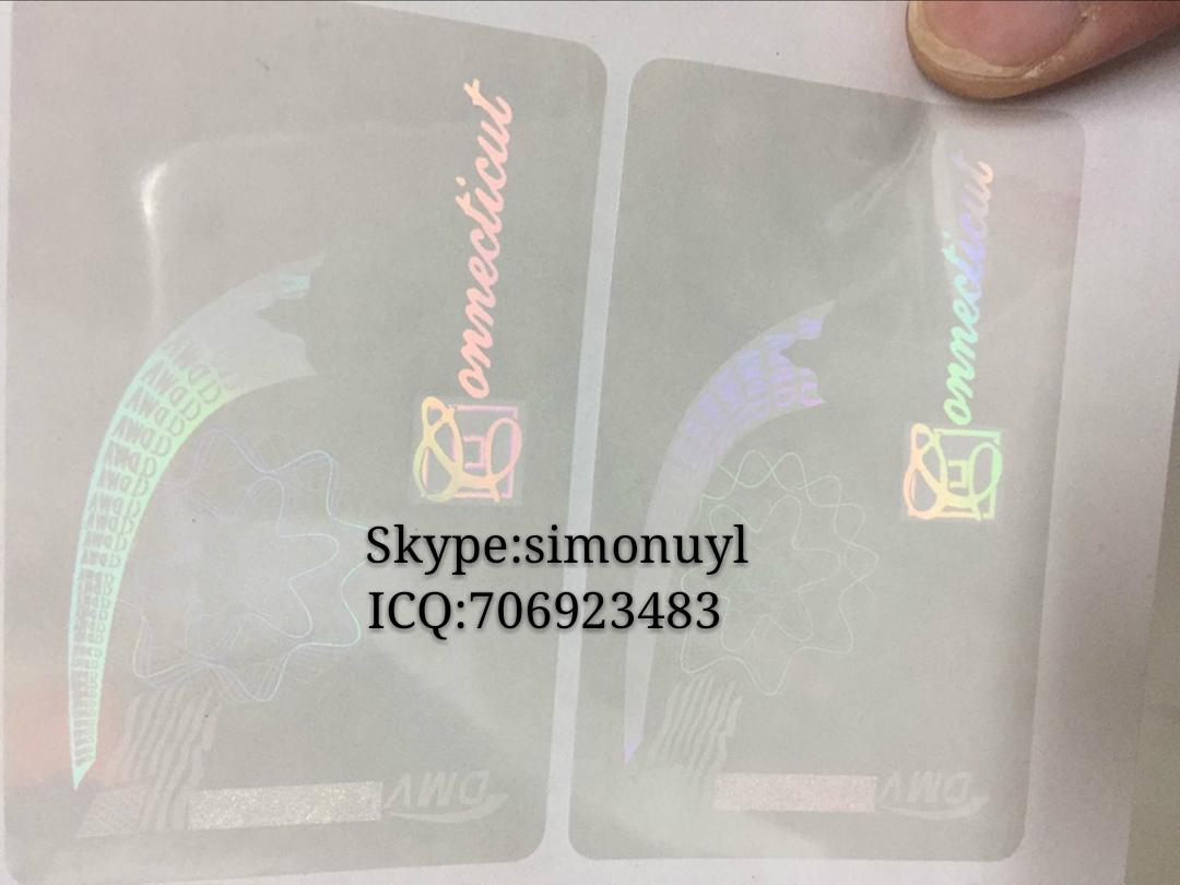 New Jersey State Id Hologram For Sale
